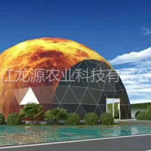 球形鸟巢温室